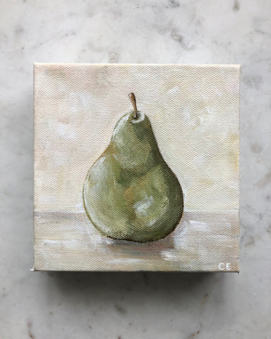 A Portrait of a Pear IV